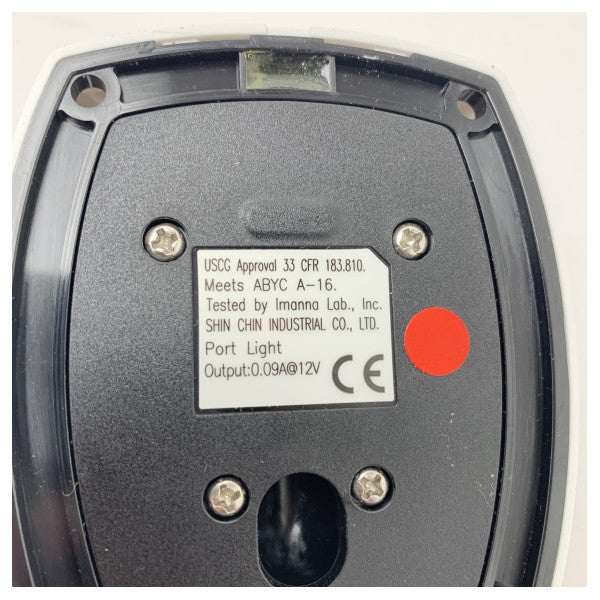 SCI Burnsco Marine LED Navigation Starboard Light 9-33V | Vandtæt båd navigationslampe 3NM