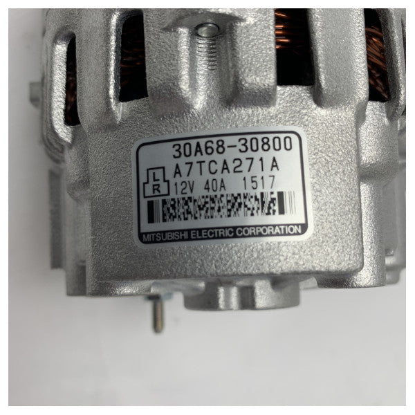Mitsubishi 12V 40A - Alternador de Barco de Alto Desempenho para Energia Fiável - 30A68-30800