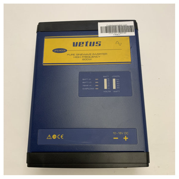 Vetus IV060012 12V 600W ηλιακός μετατροπέας τάσης 230V