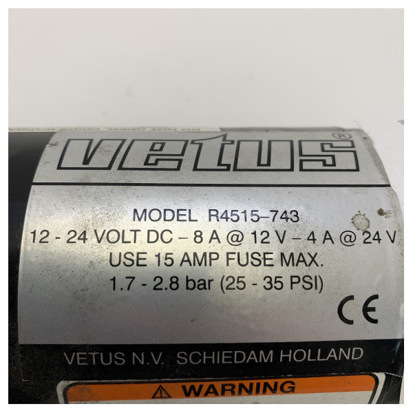 Pompe à eau douce haute pression Vetus Flojet R4515-743 avec capteur de pression