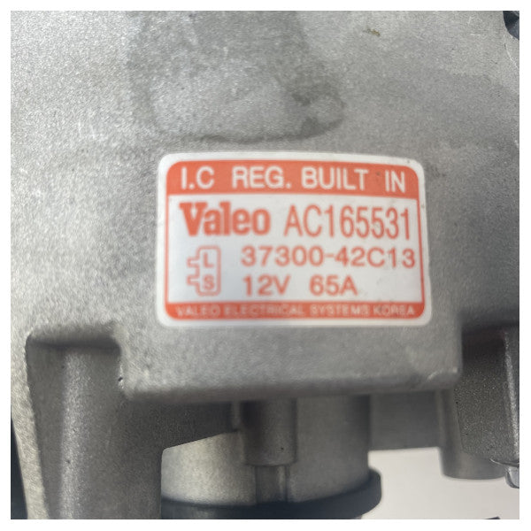 Valeo 12V 65A Ναυτικός Εναλλάκτης για Αξιόπιστη Τροφοδοσία Σκάφους - AC165531