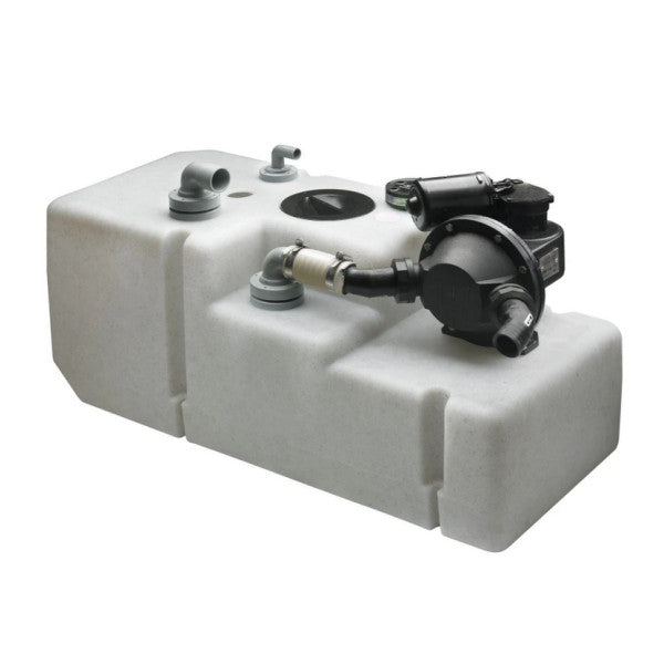 Vetus WWS8812B 88L black water waste tank system with pump 12V