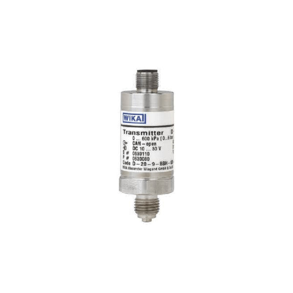 Wika D-20-9 Marine Pressure Transmitter Sensor Stainless Steel 0-0.25 Bar CANopen Interface