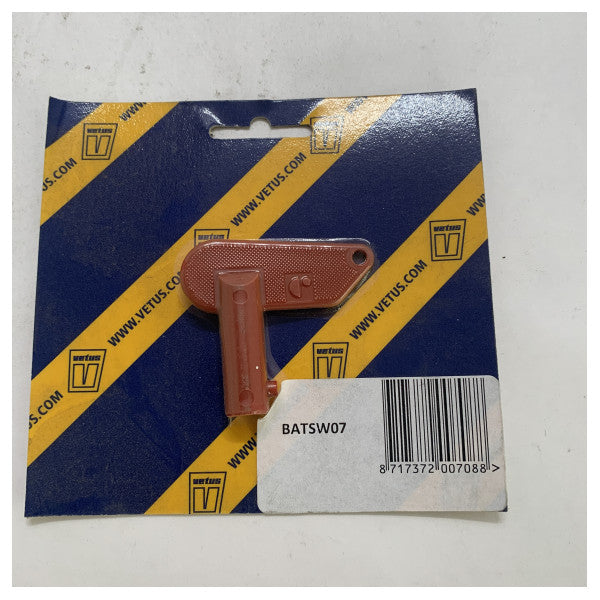 Chave de Interruptor de Bateria Vetus BATSW07 - Chave Isoladora de Bateria Marinha Durável para Barcos