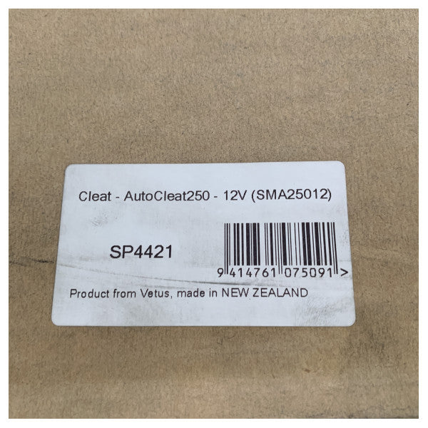 Maxwell Vetus Strong Marine Autocleat 250 mm 12V - Automatic Boat Cleat for Motorboats and Yachts - SP4421
