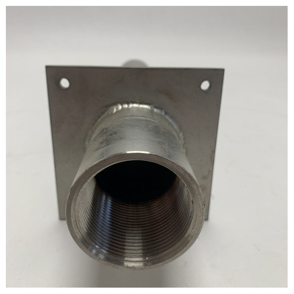 Manchon de cloison en acier inoxydable de qualité marine de 1 1/2 pouce pour les passages de tuyaux résistants à la corrosion