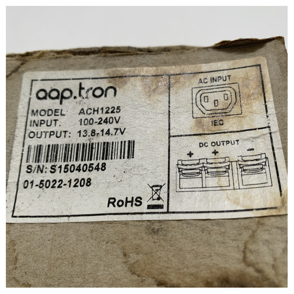 Φορτιστής μπαταρίας Aap Tron επαγγελματικός 12V 25A - ACH1225