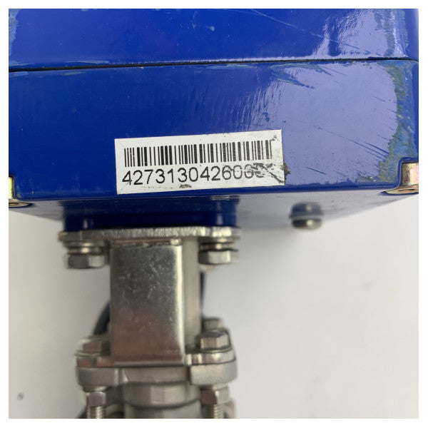 Vetus MV12A1/2 マリン電動ボールバルブ 12V | ステンレス鋼 - MV12A1/2