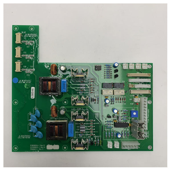 Güvenilir Deniz Güç Sistemleri için Hatteland Westcontrol İnvertör Adaptör PCB - Model PCA100114-1 REV.11
