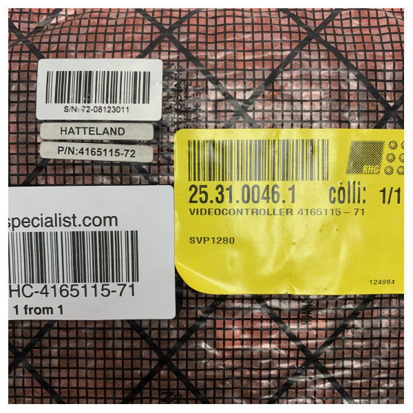 Controlador de vídeo marítimo Hatteland 4165115-71 - Sistema fiável de gestão de vídeo marítimo