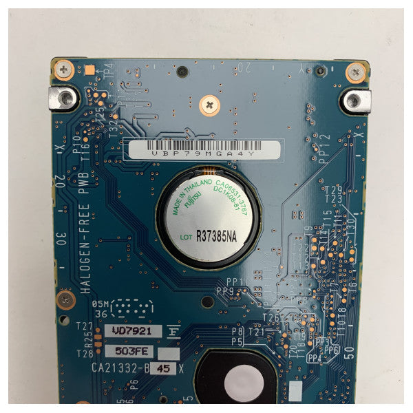 Wewnętrzny dysk twardy Fujitsu 120 GB Wytrzymała, odporna na wstrząsy pamięć masowa do zastosowań morskich i przemysłowych - MHV2120AH