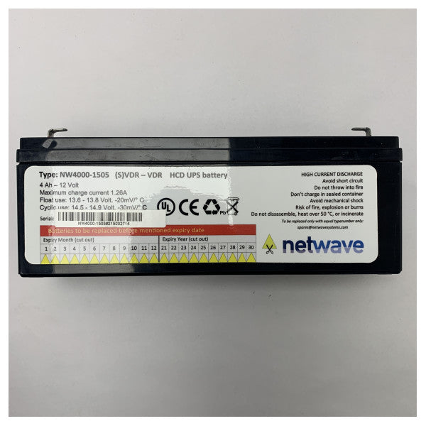 Netwave NW4000-1505 UPS batteri høy kapasitet