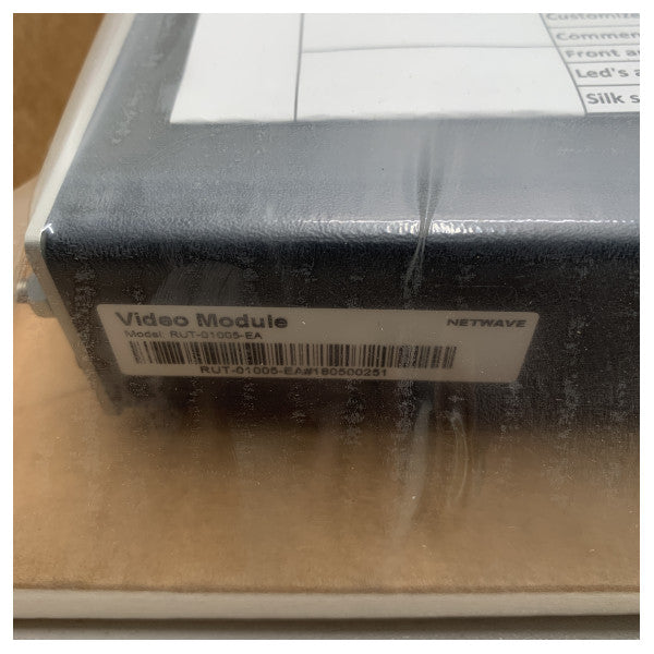 Netwave Rutter VDR Video Module 24V-RUT-01005-EA