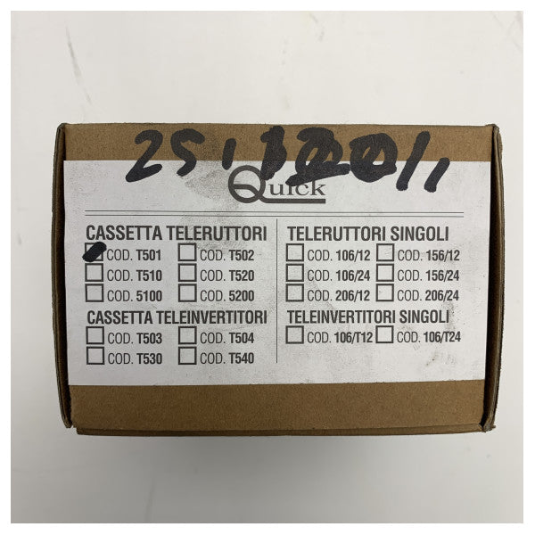 Бърз T501 електромагнит за управление на обръщането на лебедката 150A | 12V