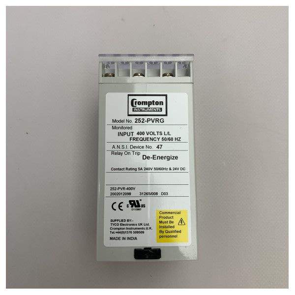 Crompton 252-PVRG-SCBX-C7 електронно реле за време