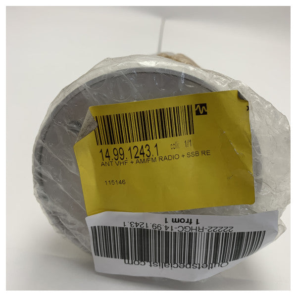 RR Electronic DELTA 200S Ναυτική Κεραία για VHF, AM, FM και SSB