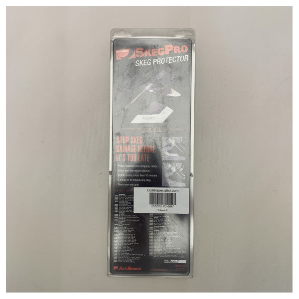 Megaware Skegpro Edelstahl Außenborder Motor SKEG Protektor