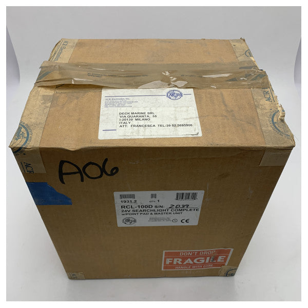 ARC RCL-100D 24V Remote Controlled Search Light