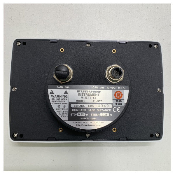Furuno FI-507 Multi XL NMEA-Anzeigetiefe | Geschwindigkeit | Tempo