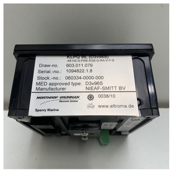 Sperry konsolmonteret rorvinkelindikator 45 grader - 060334-0000-000