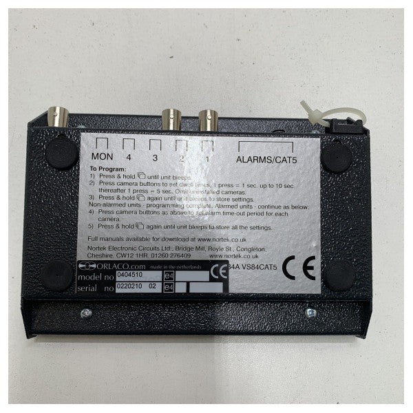 Przełącznik kamer wideo Orlaco 2-1 - 0404510