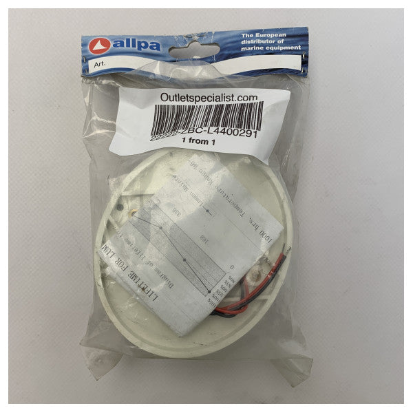 Allpa LED luce di navigazione a tribordo verde 12/24V - L4400291