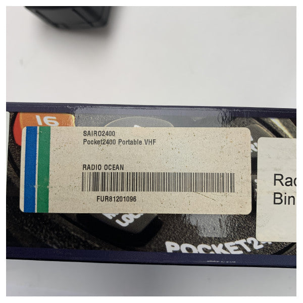 Radio Ocean Pocket 2400 Portable VHF Marine Radio - Reliable Waterproof Handheld