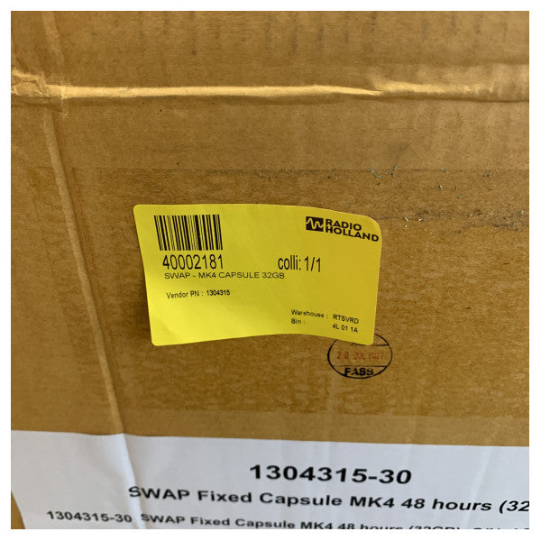 DANELEC Фіксована капсула MK4 48 годин 32ГБ без маяка - одиниця SWAP - 1304315-30