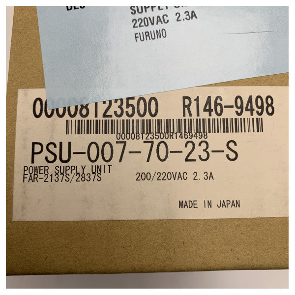 Furuno PSU-007-70-23 μονάδα τροφοδοσίας ραντάρ για RSB-098