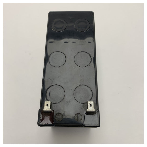 CSB Lead Battery GP1272/CSB 7-12 F2 12V 7Ah Faston 6.3mm