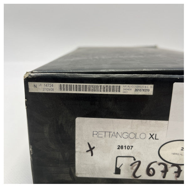 قطع غيار صنبور خلاط الحوض ريتانجولو XL الأسود من جيسي 26107.299 مع خراطيم مرنة من الفولاذ المقاوم للصدأ