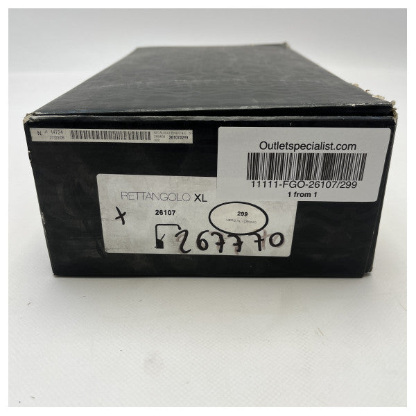 قطع غيار صنبور خلاط الحوض ريتانجولو XL الأسود من جيسي 26107.299 مع خراطيم مرنة من الفولاذ المقاوم للصدأ