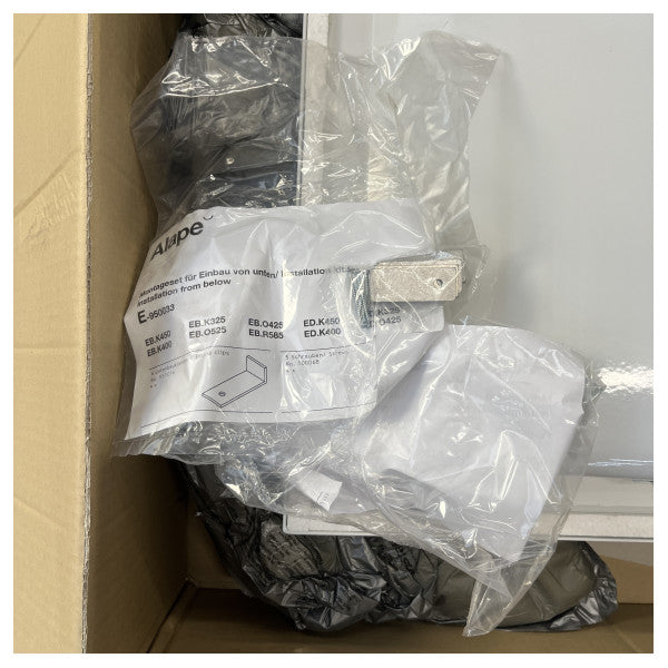 Вбудований умивальник Alape EB.R800 800 x 121 x 450 мм - міцна керамічна раковина для кораблів та морського використання - 2203200000