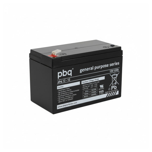 PNB 12V 12Ah Γενική Χρήση AGM Μπαταρία για Ναυτικές & Εφεδρικές Εφαρμογές Ικανότητας