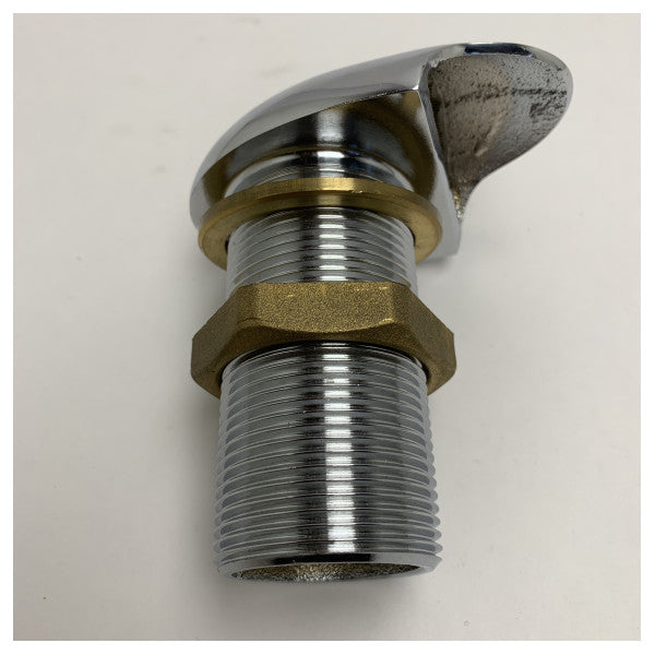 مروحة نحاس مطلي بالكروم من الدرجة البحرية 1 1/4 بوصة - 1193#110008