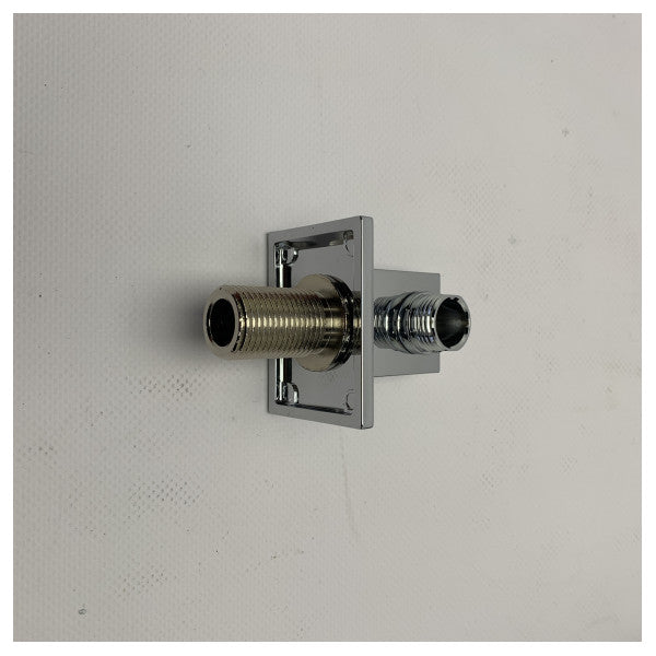 Gessi square stainless steel chrome water inlet - 20169#031