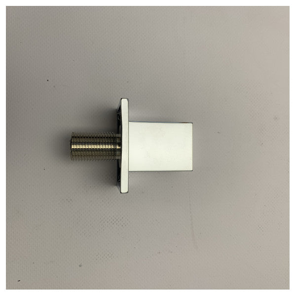 Gessi square stainless steel chrome water inlet - 20169#031