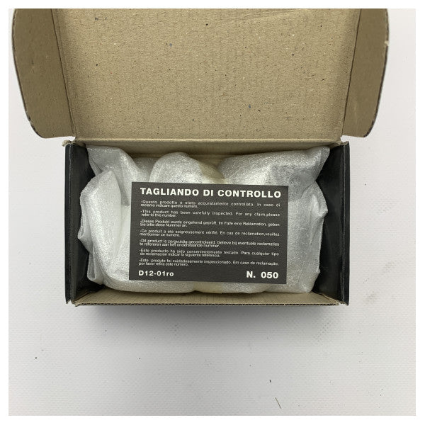 Gessi square stainless steel chrome water inlet - 20169#031