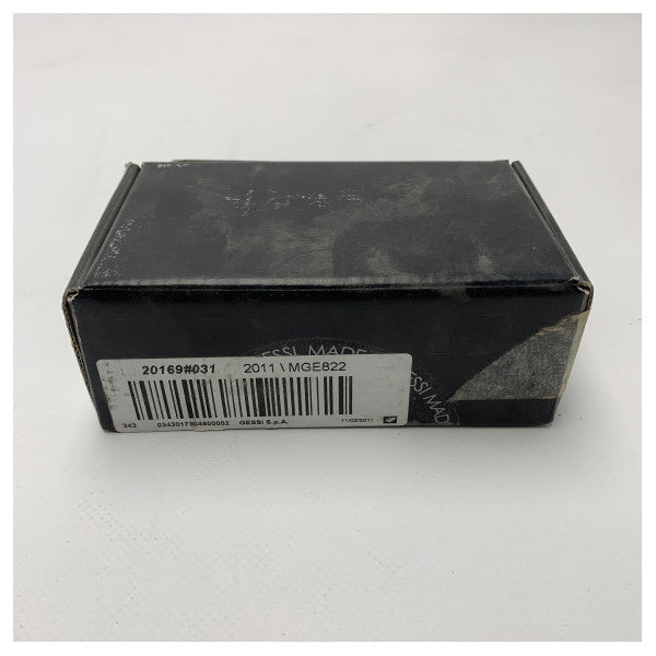 Gessi square stainless steel chrome water inlet - 20169#031