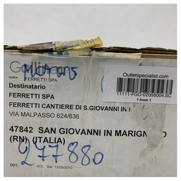 Gallinea korkealaatuinen 560mm 24V merenkulkumoottorin tuulilasinpyyhin - 02056004.SC