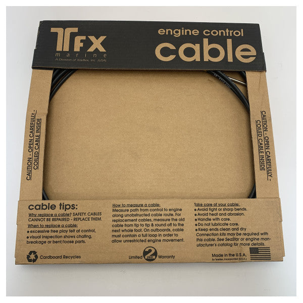 Кабель керування судновим двигуном Teleflex FT 110 A39C - довговічна, надійна заміна рульового керування двигуна