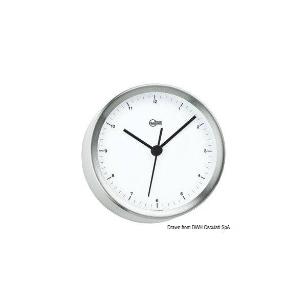 Stazione meteo marina Barigo in acciaio con barometro, termometro e igrometro - Strumento durevole in acciaio inox per imbarcazioni