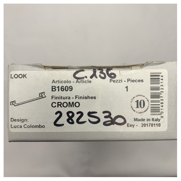 Colombo B1609 CL Suporte de toalhas cromado com 420 mm
