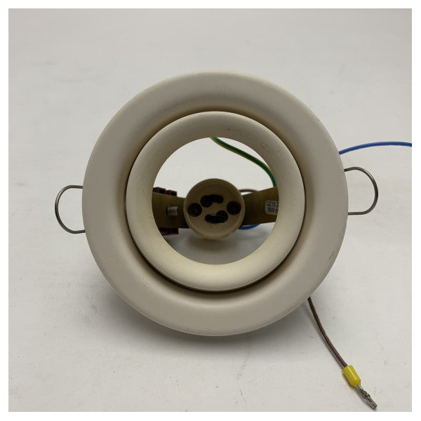 Cantalupi Faro marino laccato 220V - Durevole 35W GZ10 Illuminazione interna per imbarcazioni