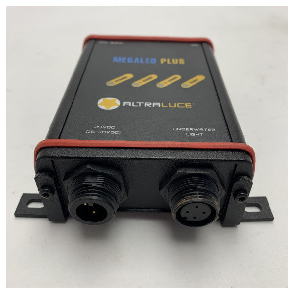 Altraluce styrenhet X Megaled OS Plus 063044 - hållbar 24V vattentät styrenhet för undervattensbelysning med IP65-skydd