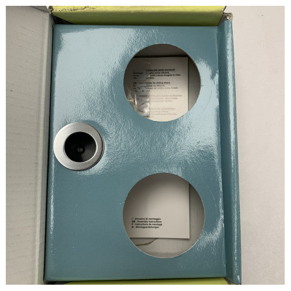 Комплект Olivari D129-CO Квадратна дръжка за врата в матов хром