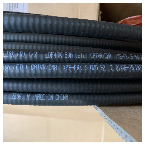 Cavo coassiale marino Commscope da 35 m LDF4RK-50A Connettività wireless resistente alle intemperie