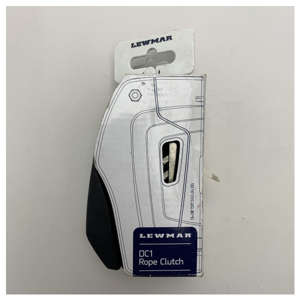 Lewmar 29101208BK DC1 6 έως 8 mm διπλός συμπλέκτης σχοινιού