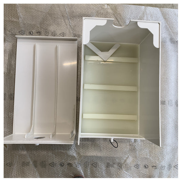 FEIT Denizcilik Akü Kutusu Motor Aküleri için Dayanıklı Çelik Muhafaza - 600 x 380 x 325 mm