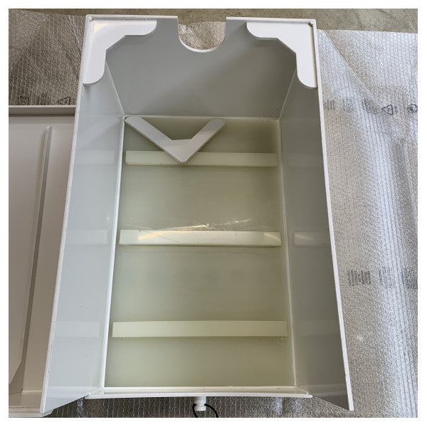 FEIT Denizcilik Akü Kutusu Motor Aküleri için Dayanıklı Çelik Muhafaza - 600 x 380 x 325 mm